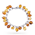 Браслеты с янтарем Браслеты с янтарем